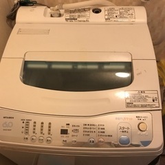 【お取引中】MITSUBISHI洗濯機6kg ジャンク