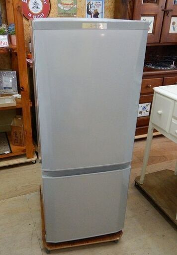 MITSUBISHI　2ドア　冷凍冷蔵庫　MR-P15C　2018年製　中古品　/　相模原市　リサイクルショップ　エコノサー　ちょっと理由あり品
