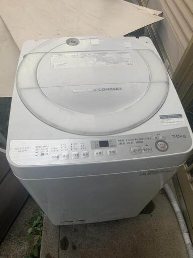 SHARP  洗濯機  2017年製
