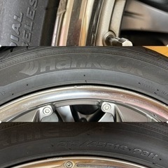 値下げ　クラブリネア　18インチ　ハンコック　215/45R18