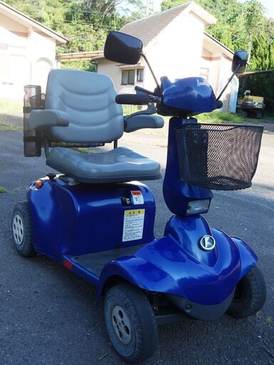 クボタ 電動車椅子 シニアカー バッテリー新品交換済,動作確認済