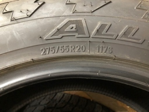 美品 2021年製NITTO TERRA GRAPPLER 275/55R20 バリ山 4本セット − 北海道