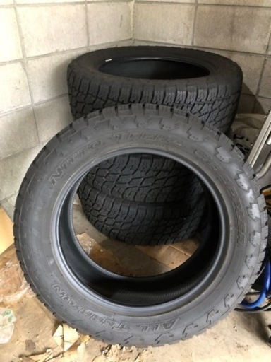 美品 2021年製NITTO TERRA GRAPPLER 275/55R20 バリ山 4本セットの画像