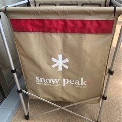 終了　 peak スノーピーク　ガビングスタンド　中古　キャンプ　ゴミ箱　入れ物スタンド ガビングスタンド| スノーピーク(Snow Peak)