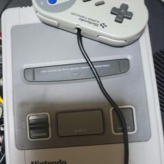 【ネット決済・配送可】スーパーファミコン本体　おまけカセット付き