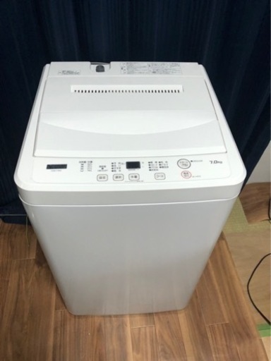 【極美品✨高年式❣️】7キロ洗濯機　ヤマダセレクト【2021年】