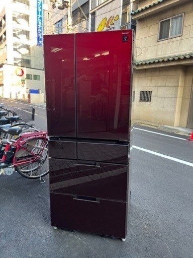 タッチパネル画面冷蔵庫保証あり配達可能
