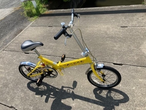 ノンパンク仕様　折りたたみ自転車