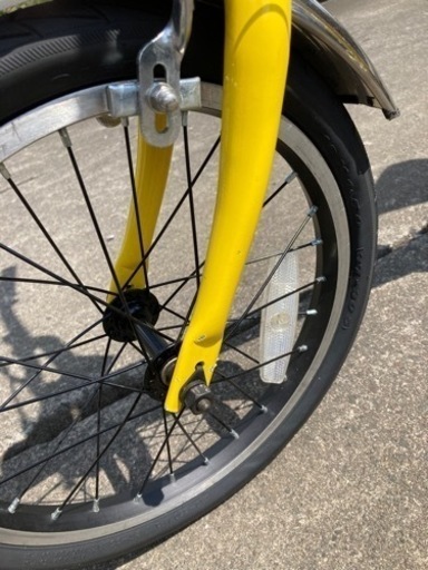 ノンパンク仕様　折りたたみ自転車
