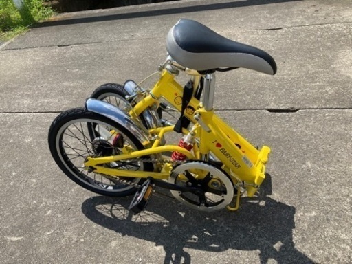 ノンパンク仕様　折りたたみ自転車