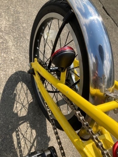 ノンパンク仕様　折りたたみ自転車