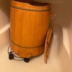 天然木　風呂桶 湯桶  水桶