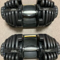可変式ダンベル４０ｋｇ２個＋トレーニングベルト＋パワーグリップ
