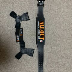 可変式ダンベル４０ｋｇ２個＋トレーニングベルト＋パワーグリップ