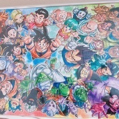 パズル 完成系 ドラゴンボール サンリオ  縁起物  一富士二鷹三茄子