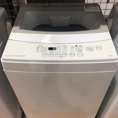 洗濯機  ニトリ  2019年  6キロ  NTR60