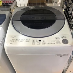 洗濯機  SHARP  2021年  8キロ  ES-GV8E