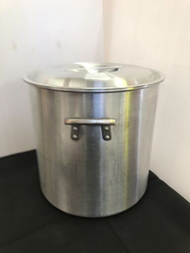 山口)下松市より　寸胴鍋　42×42　蓋歪みあり　BIZJJ27H 山口)下松市より 寸胴鍋 42×42 蓋歪みあり BIZJJ27H