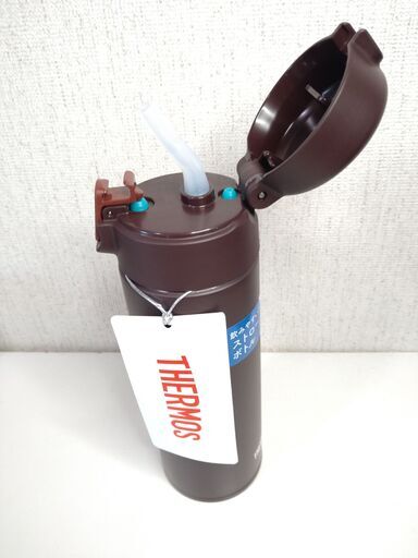 【未使用品】（水筒）THERMOS　真空断熱ストローボトル　FJM-350　0.35L