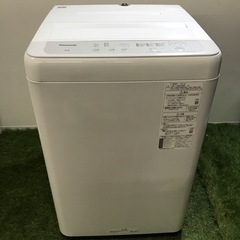 ◼️【中古品】　Panasonic 洗濯機　5Lタイプ2021年...