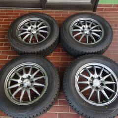 エルグランド　215/65R16　スタッドレス　アルミ　4本セット