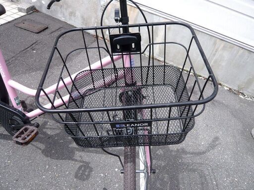自転車 カゴ付き 27インチ ピンク 切替無 ライト付き 中古 苫小牧西店 ...