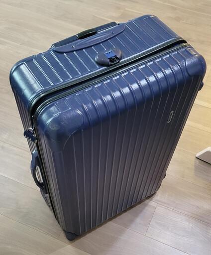 リモワ サルサ ブルー 2輪 104L スーツケース 大容量 青 軽量-