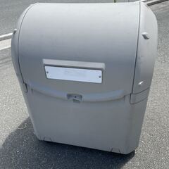 ☆中古品 リッチェル ワイドベール ST500 野外用ゴミ収納庫 キャスター付き ゴミ箱 500L ポリ袋11袋 45L 120㎏ 動作問題なし☆