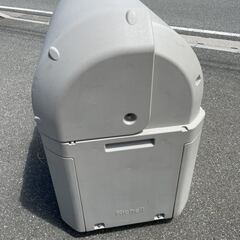 ☆中古品 リッチェル ワイドベール ST500 野外用ゴミ収納庫 キャスター