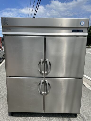 ☆中古品 フクシマ業務用冷蔵庫 4枚扉 ARD-150RM 2019年製 100Ｖ サイズ：1500ｘ800ｘ1900ｍｍ 動作問題なし☆