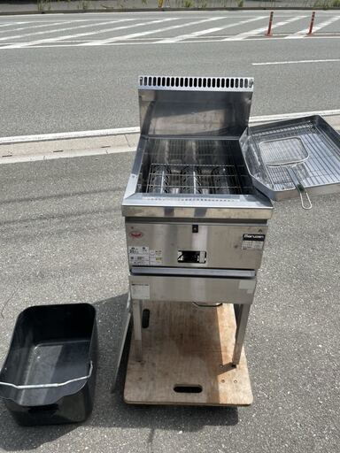 ☆中古品 マルゼン LPガスフライヤー MGF-18K 2017年製 18L 唐揚げ コロッケ 厨房 動作問題なし☆