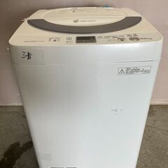 値下げ【清掃済み】SHARP 5.5kg洗濯機 ES-GE55N...