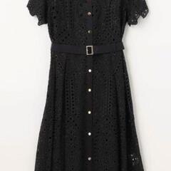 ジョーゼットカットワークワンピース38