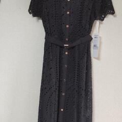 ジョーゼットカットワークワンピース38