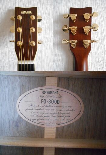弦楽器、ギター YAMAHA FG-300D