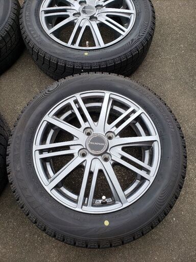ブリザックVRX 155/65R14 4本 タイヤスタンド、カバー付き - 車のパーツ