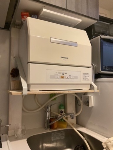 プチ食洗・突っ張り棚