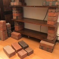 煉瓦ブロック家具