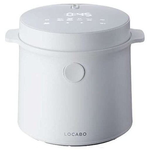 【新品・未開封】糖質カット炊飯器　LOCABO ホワイト JM-C20E-W