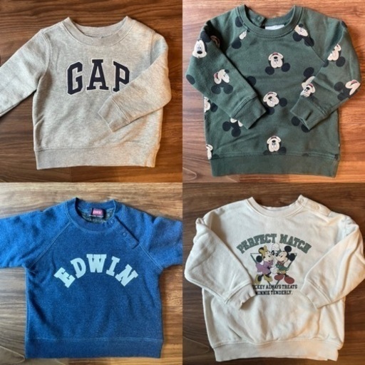 トレーナー 90〜95センチ☺︎4枚セット