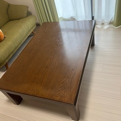 木製テーブル(こたつにもなります)