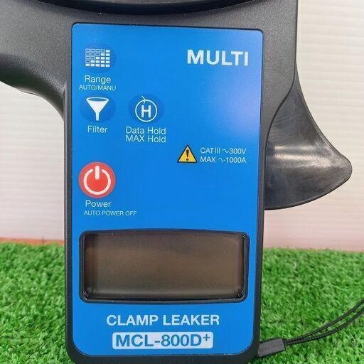 通電確認のみ、未校正品 MULTI MCL-800D デジタルクランプリーカー