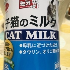 子猫のミルク