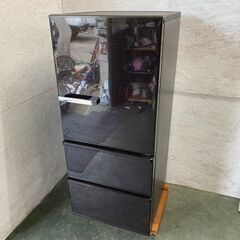 日立 315L 3ドア冷凍冷蔵庫 R-K320GV2017年 自動製氷機能付き 
