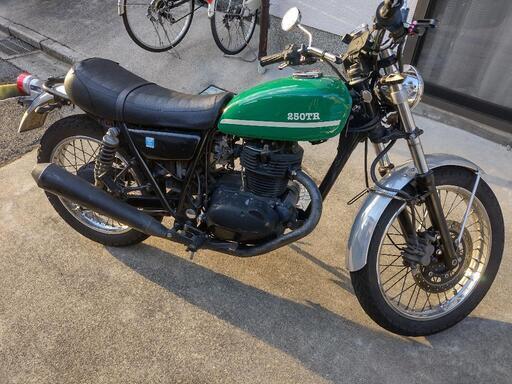 カワサキ 250TR 要整備 エンジン元気