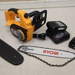 RYOBI BCS-18000L1 充電式チェンソー　充電器2個セット (D4544sxwG)