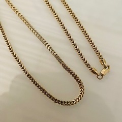 avalanche アバランチ　k10 フランクリン　ネックレス　62cm