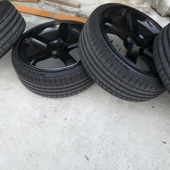 20インチ　ホイール　8.5j バリ目