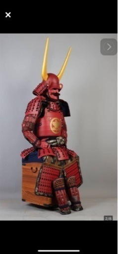 等身大甲冑大鎧 井伊直政氏着用等身鎧彦根橘紋木彫り大