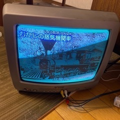 ブラウン管テレビ　オリオン　カラーテレビ　14型